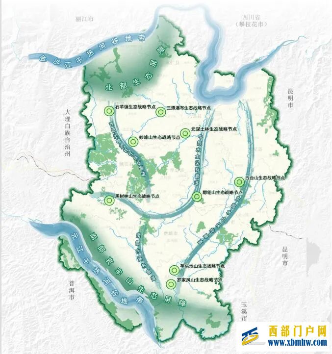 中国彝乡楚雄公示国土空间总体规划(图7) 中国彝乡楚雄公示国土空间总体规划(图7)